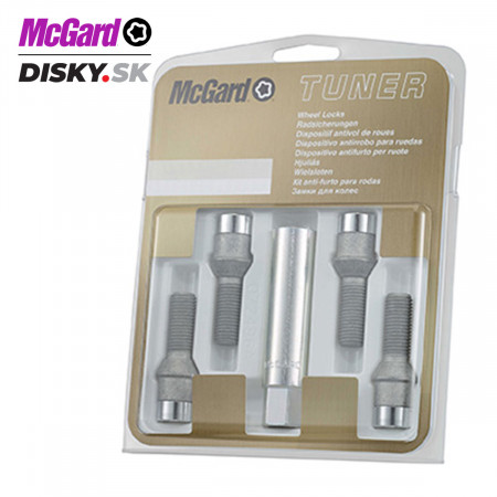 Bezpečnostné skrutky McGard 27200SU TUNER - M14x1.5x24,0mm 60° K17